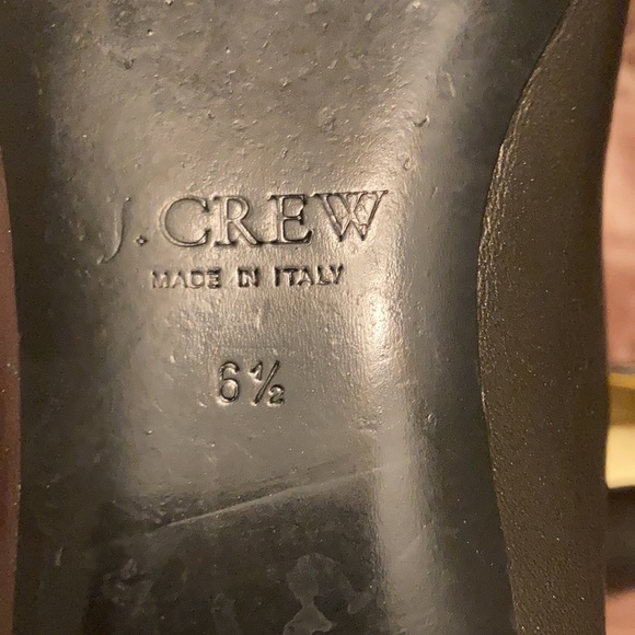 J. Crew 2 toned metallic flats size 6.5 - Picture 11 of 11
